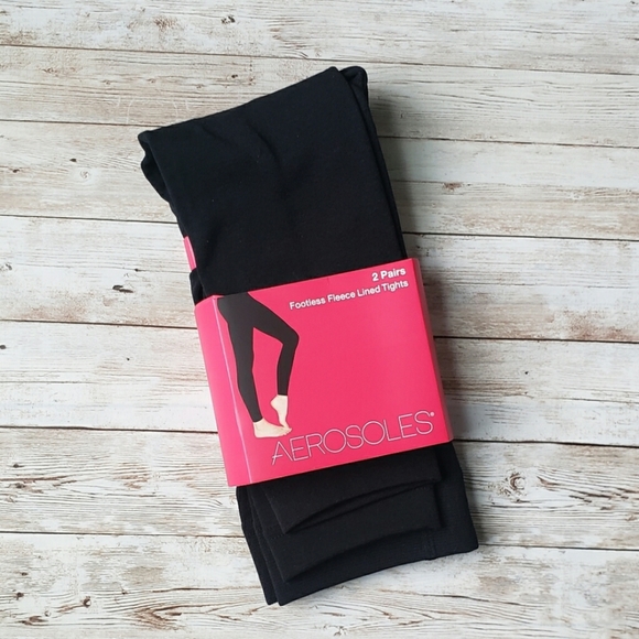 2 Pair Fleece Lined Aerosoles - Picture 1 of 3